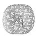 Removable Cover for Newborn Baby Lounger/Water Resistant/Soft and Comfy/Hypoallergenic/Premium Quality/Easy Cleaning/Grey Arrow(Lounger Pillow Not Included)