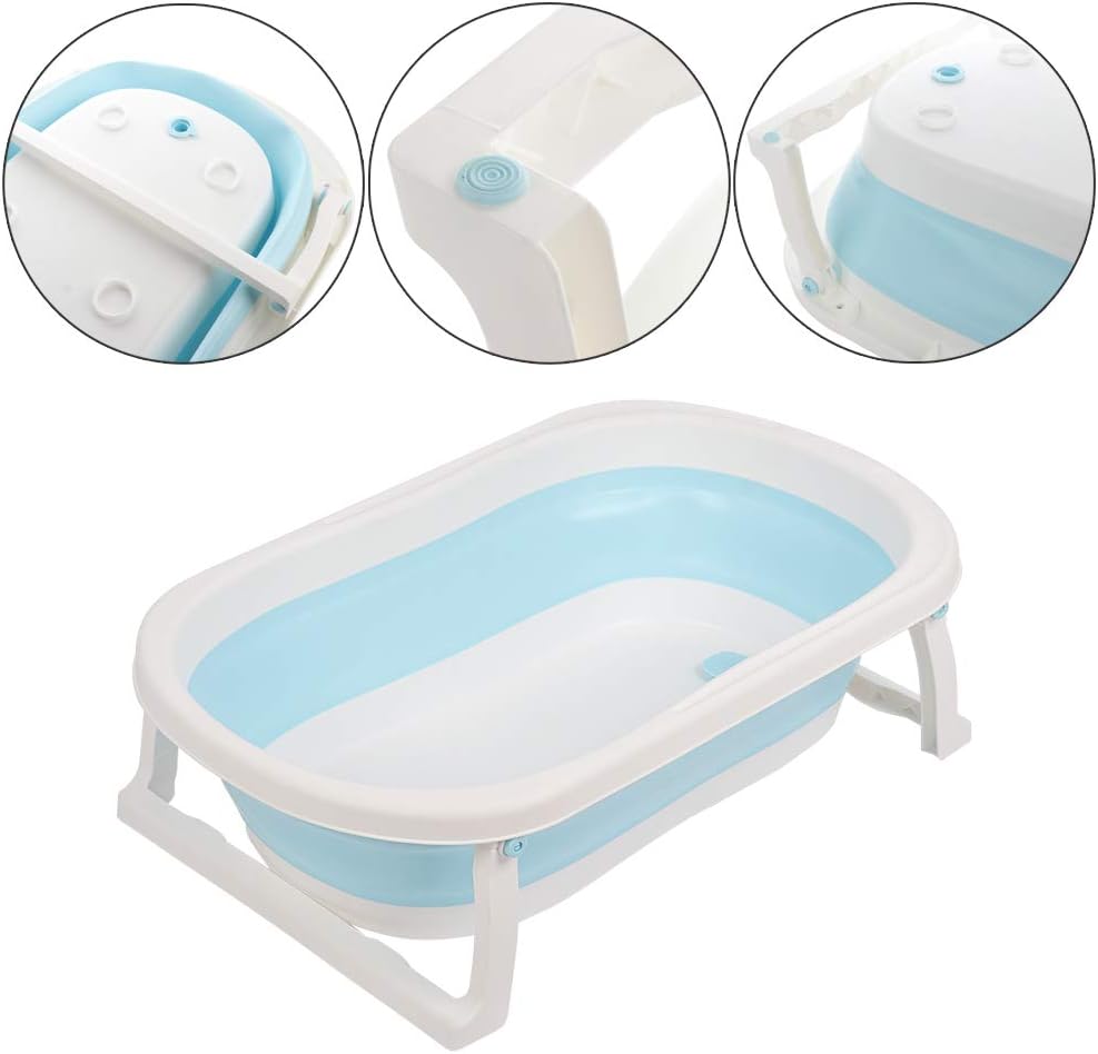 portable collapsible baby bathtub