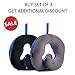 BCOZZY Chin Supporting Travel Neck Pillow - Supports The Head, Neck and Chin- for Children