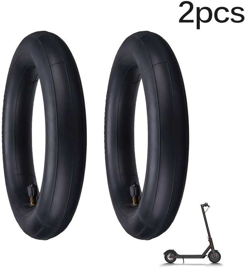 OurLeeme 2 Piece Electric Scooter Tire, Inner Tube Tire Wheel Replacement Anti Puncture Front/Rear Tire for Xiaomi M365 Scooter