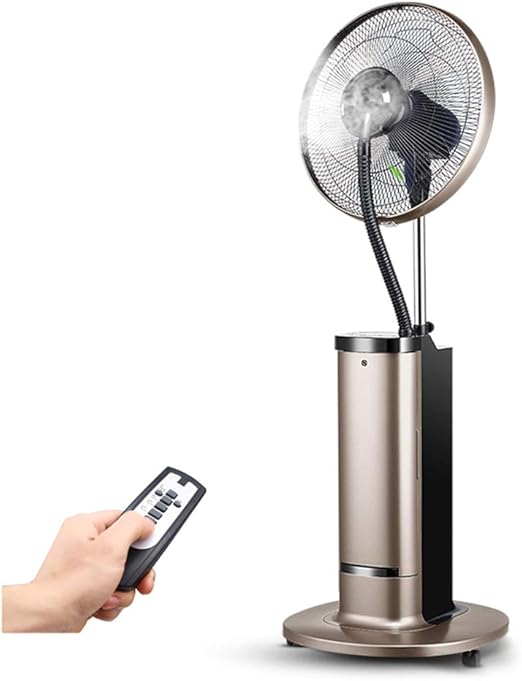 standing misting fan