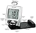 Accuon Ultra Slim Travel Alarm Clock with Calendar & Temperature