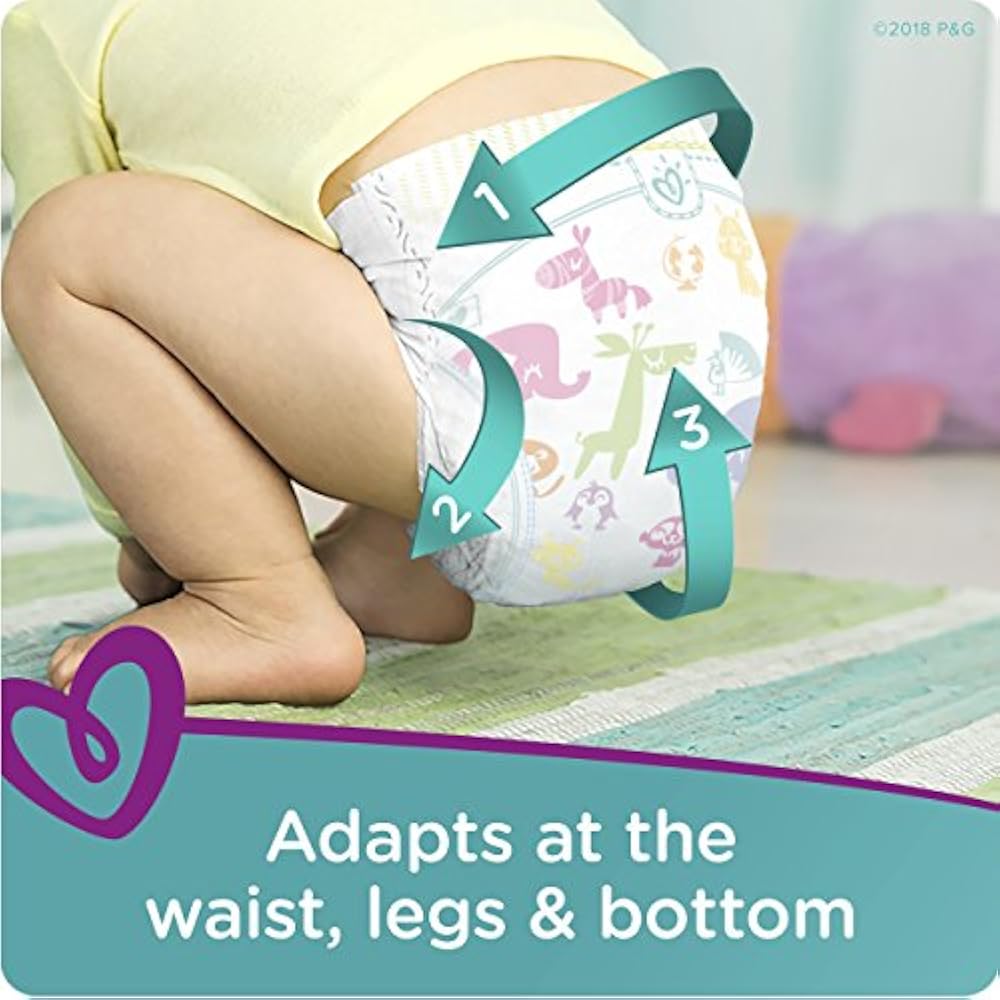 Diapers Size Disposable 7, 88 Count Pampers Cruisers Baby Diapers