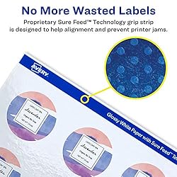 Avery Round Labels with Sure