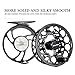 Piscifun Sword Fly Fishing Reel, CNC-Machined Aluminum Alloy Fly Reel, Light Weight and Corrosion Resistance Design 9/10wt Black
