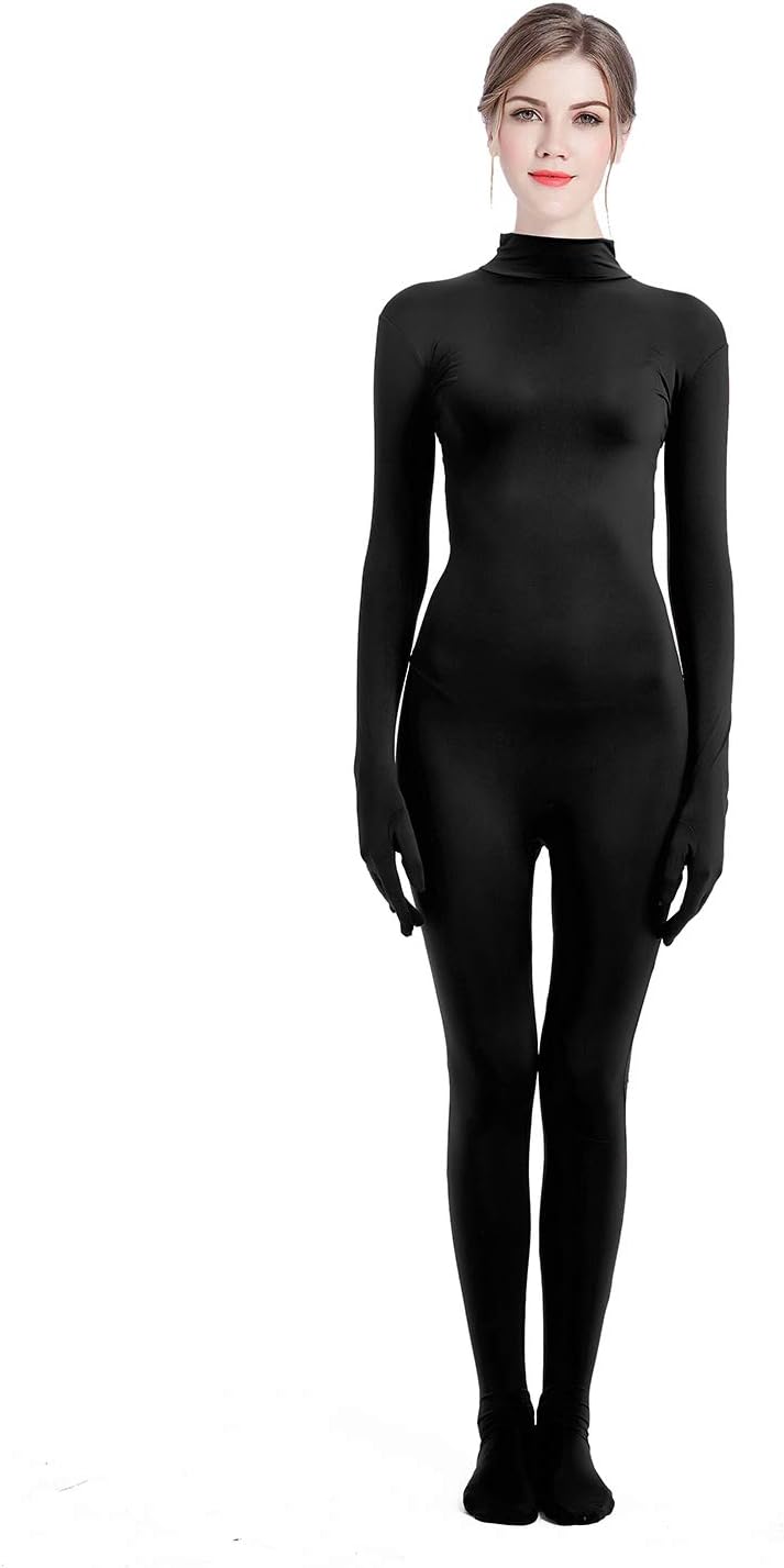 Zentai bodysuit Without Headgear Cosplay Costume Elastic Spandex Lycra Men's Women's Unisex Masquerade Carnival Halloween