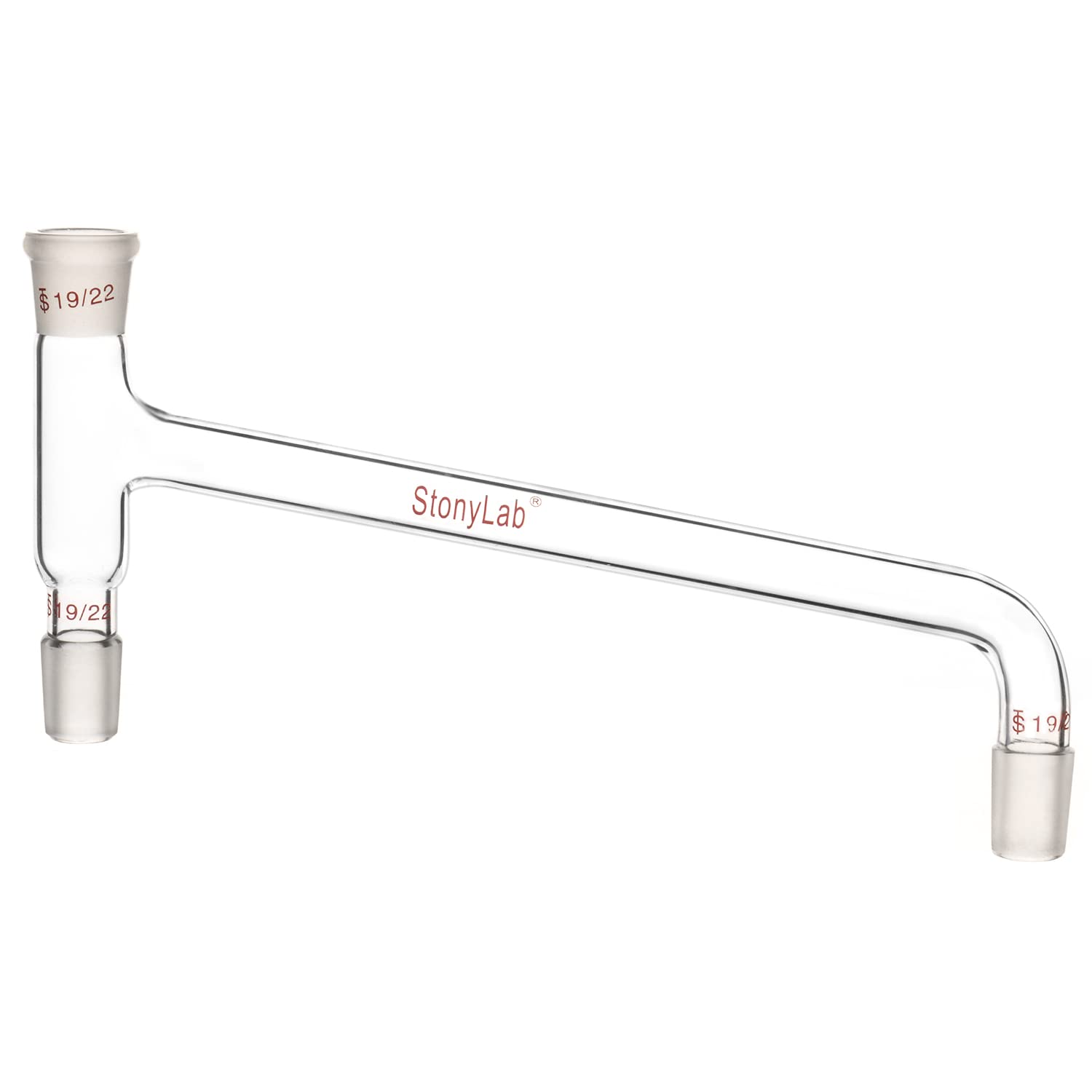 stonylab Glass Distilling Adapter, Borosilicate