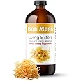 HERBOGANIC Seamoss Living Bitter 16oz - Natural Blend of Seamoss, Garlic, Black Seed, and Bitter Melon to Support Skin Health and Heart Health