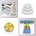 Upper Midland Products Cake Boards - Set of 18 White Cake circle bases - 6 inches, 8 inches, and 10 inches, 6 of Each(18)