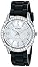 XOXO Women's XO8037 Black Bumpy Silicone Rubber Strap Watch