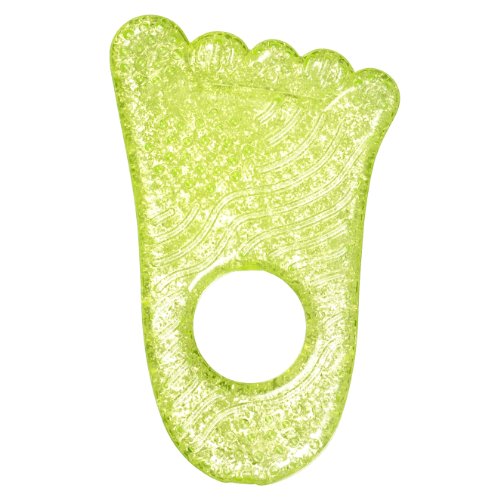 Munchkin Fun Ice Chewy Teether, Green Foot