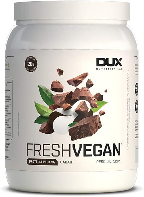 Fresh Vegan 520g - Dux Nutrition Sabor Cacau 