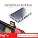 BagTu 10 IN 1 Metal Switch Game Card Case for Nintendo, Portable Card Protector for 8 Switch Game Cards and 2 Memory Cards
