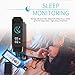 Fitness Tracker, 2018 Updated Waterproof Color Display Screen Heart Rate Monitor Watch, Sokos Bluetooth Smart Fitness Tracker Armband | Wristband | Bracelet and free iOS Android APP (Black) (Black)