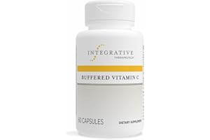 Integrative Therapeutics Buffered Vitamin C - Antioxidant Support Supplement for Healthy Skin & Connective Tissues* - Vegan & Gluten-Free - 60 Capsules (60 Servings)