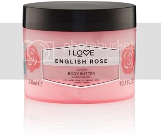 I LOVEBody Butter English Rose, 300 ml