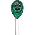 iPower 3-in-1 Soil Moisture/pH/Light Meter, Soil Test kit for Indoor & Outdoor Use, Suitable for House Plants, Garden, Lawn, Farm