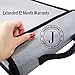 Fireproof Bag 2000°F Document Holder Waterproof Bags - Peace of Mind Security - Foldable for Fire Safe Box or Grab n Go Organizer for Money Battery Cash Legal Passport (15