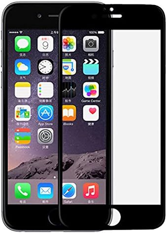 iPhone 7 Tempered Glass Screen Protector, GetChance Full Cover iPhone 7 Tempered Glass Screen Protector Film for Apple iPhone 7 Black