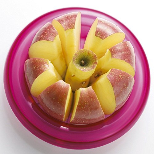 OLizee Creative Fruits Plant Multi Kitchen Tool Set of 10 Apple Cutter Avocado Scoop Fruit Slicer Cutter Mesh Lemon Squeezer