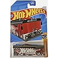 Hot Wheels Ain't Fare, HW Fast Transit 3/5 (Black/Red) - Bus - Die-cast Metal - 1:64 Scale - Pull-Back Action - Manual Winding - Kids - Children - Unisex