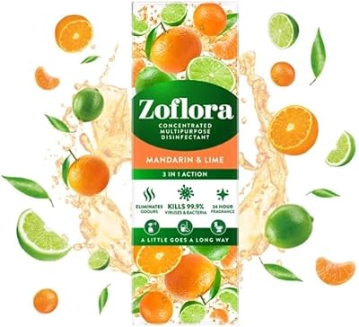 Zoflora Concentrated Disinfectant Mandarin & Lime 250ml