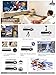 EUG LCD LED Multimedia HD Video Projector 4600 Lumens 1280×800 1080P Digital Movie Gaming Projector HDMI USB TV AV VGA Audio for Laptop PC Smartphone DVD PS4 Xbox Wii Home Theater Outdoor Partythumb 3