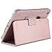iPad Mini Case, iPad Mini 2 Case, iPad Mini 3 Case, UrbanDrama Glitter Sparkly Slim Fit Folio Stand PU Leather Case with Auto Wake/Sleep Feature Luxury Smart Cover for iPad Mini 1/2 / 3, Rose Gold