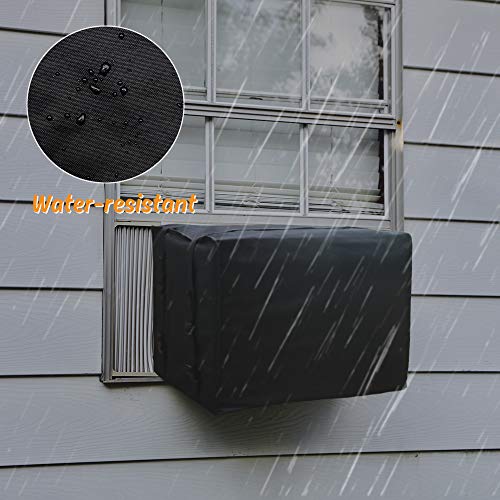 JIWINNER 15" x 21" x 16" Window Air Conditioner Cover Winter AC Window Unit Cover Pricepulse