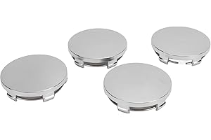 Rim Hub Center Cap, Stylish Impact Resistant Firm Accessory Universal 60mm ABS Metal Wheel Center Caps 4 Pcs for Cars (Electr