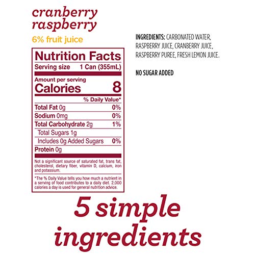 2 Spindrift+Cranberry+Raspberry+Sparkling+12+Fluid+Ounce