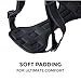 Mighty Paw Dog Car Harness - Vehicle Safety Gear - 2 Leash Attachment - Adjustable Straps - Reflective Stitching - Soft Padding - Standard Harness Functionality - No Pull Front Leash Attachment - XL