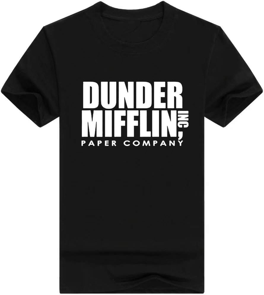 Dunder Mifflin Paper Inc Mens T-Shirt, The Office T-Shirts, TV Show T-Shirts（LTX18012603）