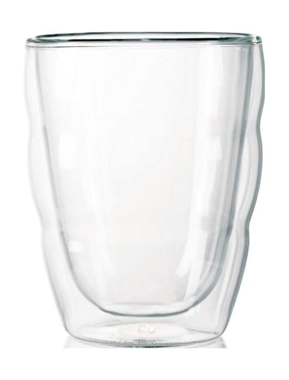 BODUM Pilatus Double Walled Glasses, Set of 2 - 0.25 Litre
