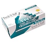 Ansell Edmont 92-600 Medium Touch N Tuff Teal Disposable Nitrile Gloves Box 100 Each