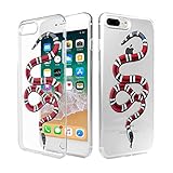 NIS Industries Snake Case : Luxury Transparent Durable Designer Womens Protective TPU Cover/Bumper/Skin/Cushion with Vivid Print Technology (fits 5.5