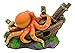 Gumolutin Aquarium Fish Tank Decoration Emulational Octopus Ship Aquarium Decor Ornaments, Minithumb 1