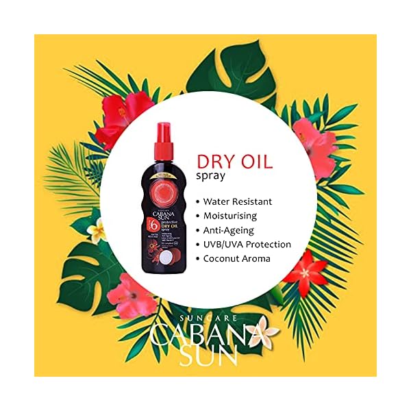 Cabana-Sun-CABANA-Deep-Tanning-Dry-Oil-Spray-SPF6-200-ml Cabana Sun CABANA Deep Tanning Dry Oil Spray SPF6 - 200 ml