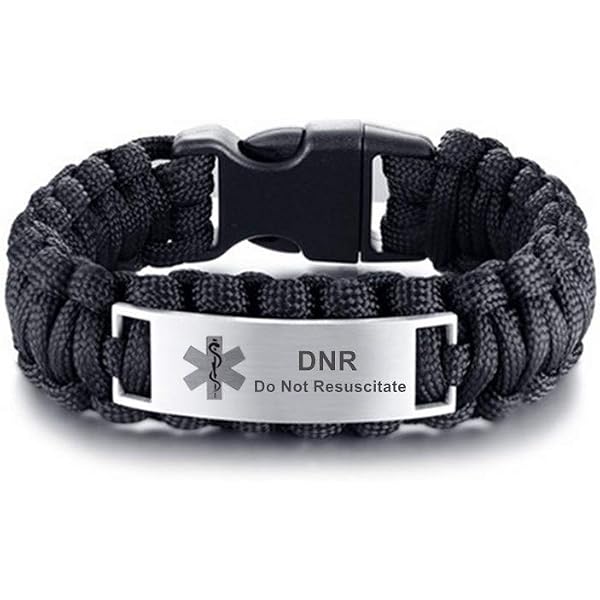 LiFashion Stainless Steel Paracord Survival Bracelet For Men - Engraved Motivational Gift For Dad, Son, Husband, Boyfriend