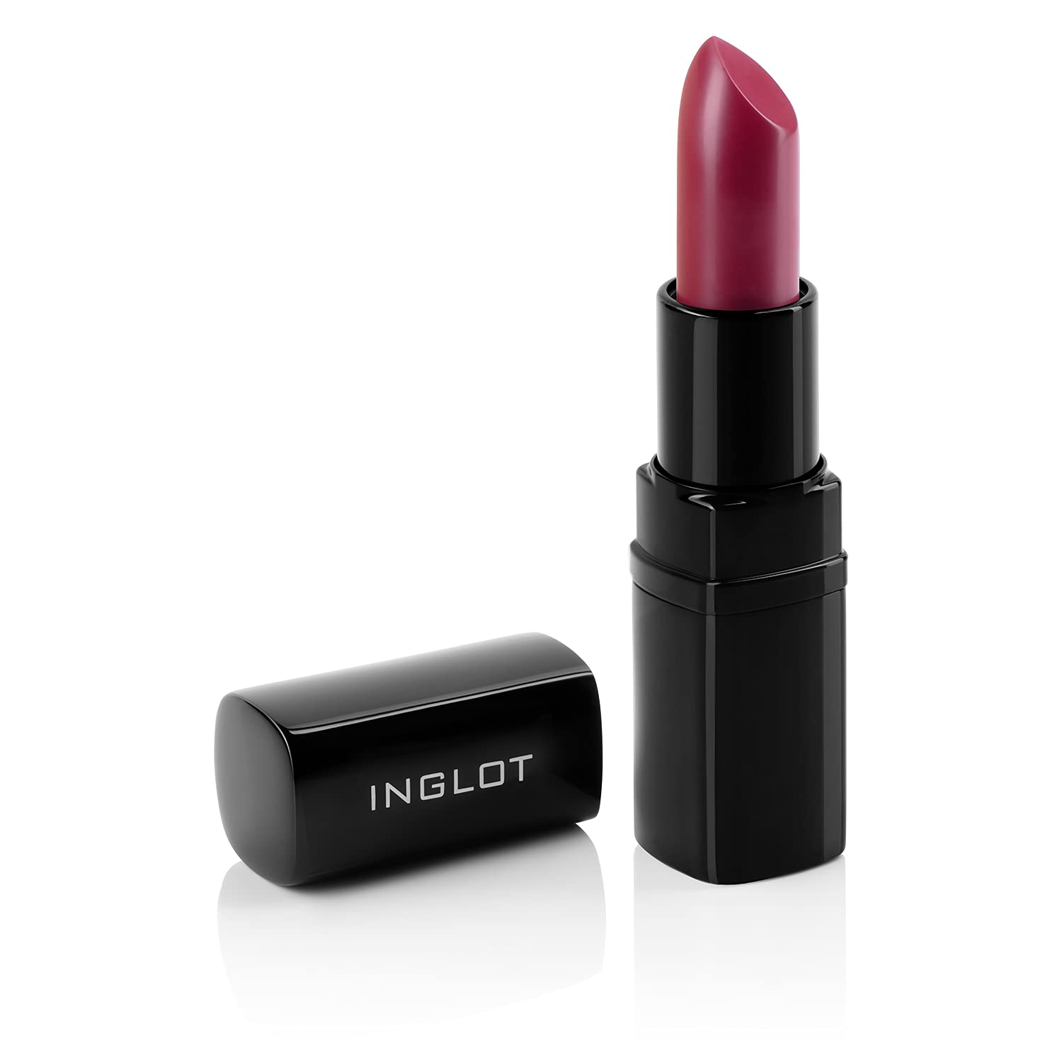 Inglot LipSatin Lipstick - Creamy lipstick with a satin finish | Moisturising lipstick with intense colour | Long-lasting | Intense colour | 4.5 g | 322