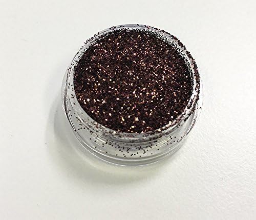 Brown Sparkle Eye Shadow Loose Glitter Dust Body Face Nail Art Party Shimmer Make-Up by Kiara World