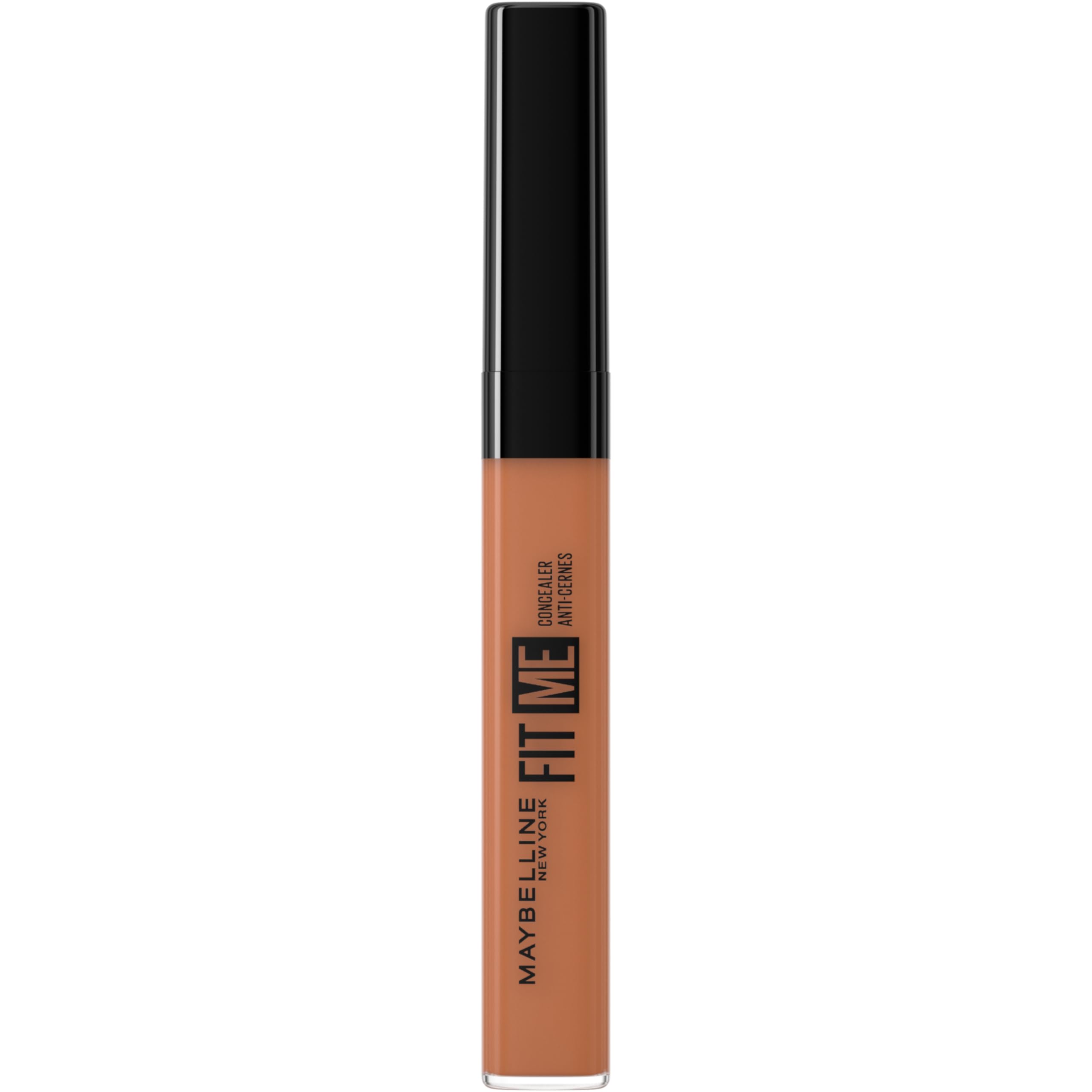 Maybelline Fit Me! Full Coverage Concealer, Matte & Poreless Ultra Blendable, Shade: 55 Hazelnut, 6.8 ml