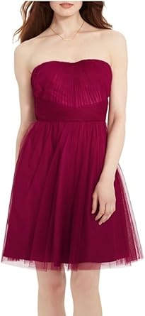 ralph lauren strapless dress