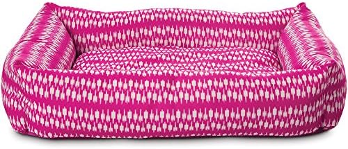 Harmony Pink Pattern Nester Memory Foam Dog Bed