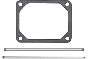 NIKUJUGA Push Rods Set Valve Cover Gasket Replacement for Brigg Stratton 690981 690982 690971