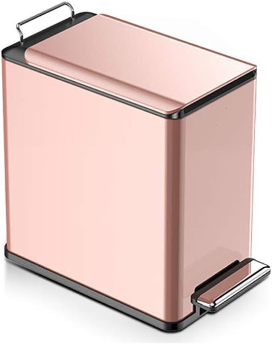 N/ A Cubo de Basura Cubierto Cubo de Basura Estrecho del hogar Papelera