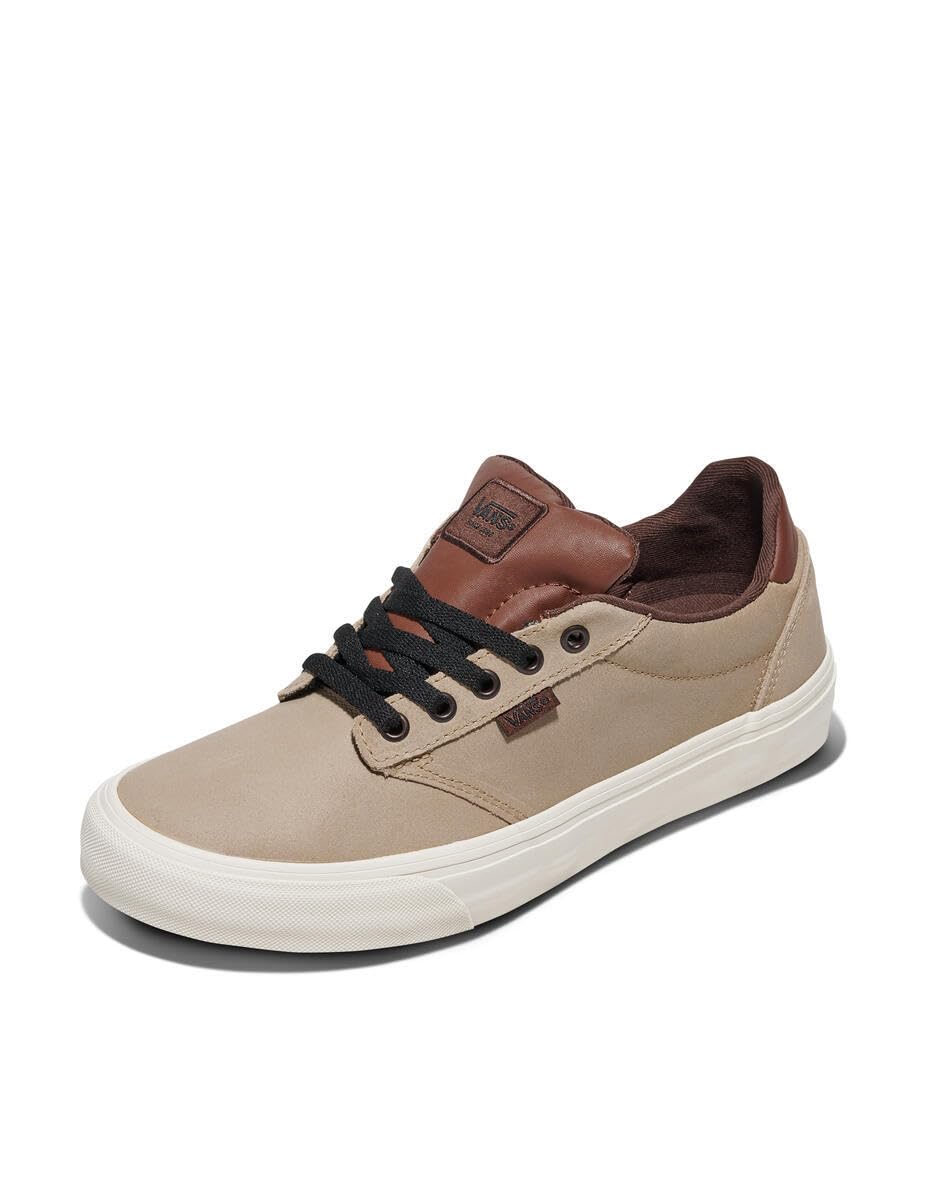 Vans Men's Atwood Deluxe Shoe | Low-Top Fashion Sneakers for Work, Walking & Casual Wear, Soft Suede Brown/Brown, 6.5 Image