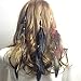 Barogirl Feather Hair Clip Extension Boho Indian Hairpin Tassel Hemp Hippie Headdress DIY Accessories