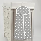 Carousel Designs Gray and White Dots and Stripes