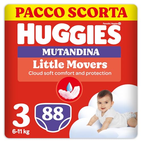 Huggies Nappy Panties Taglia 3 Purple